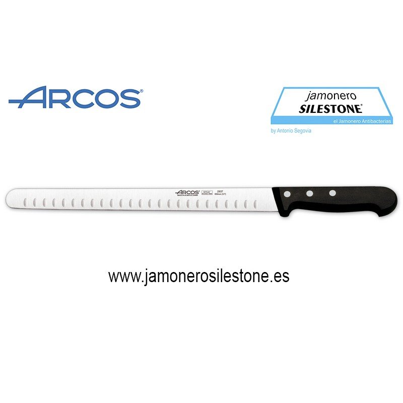 cuchillo salmon hoja ancha- cuchillo jamonero arcos- cuchillo jamonero